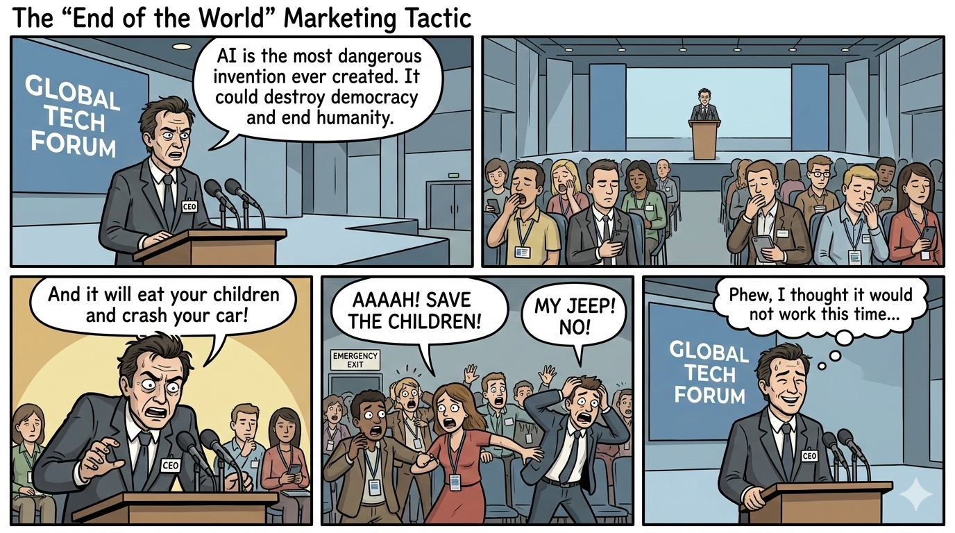 End of the world marketing tactic